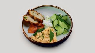 Скрембл С Лососем ( 250 г )