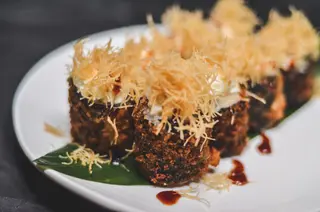 Sake kataifi