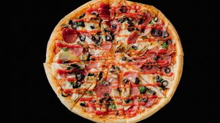 Пицца Большая Мясная ( 600 г )