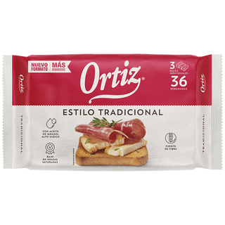 Pan Ortiz Tradicional 30 Rebanadas 324 G