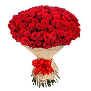 100 Rose rosse ecuadoriane