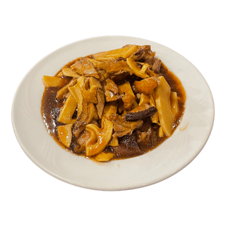 101 Anatra con funghi e bambù