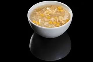 11. Zuppa di pollo con mais