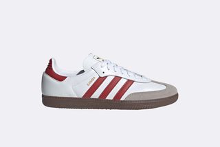 Adidas Samba Og White Preloved Ruby 44 / Rojo
