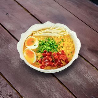 Сырный рамён с копчёными осьминожками(800г)