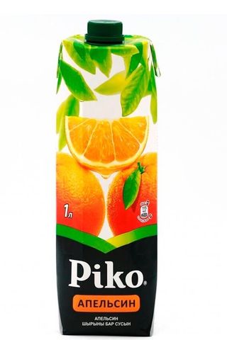 Сок натуральный PIKO апельсин (1л) 