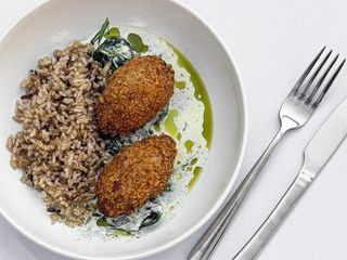 Рыбные котлеты с диким рисом (280г)