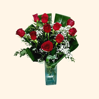 10 Rose rosse