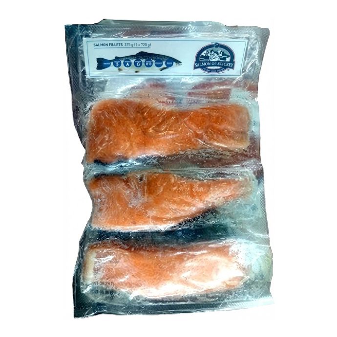 Salmon C-Trim Fillet Portion 125G 3'S