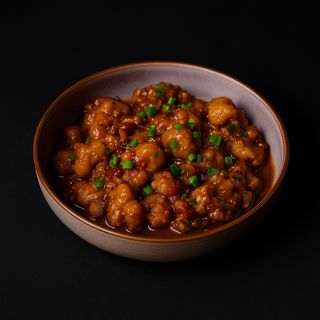 110. Брокколи с соусом Манчжур