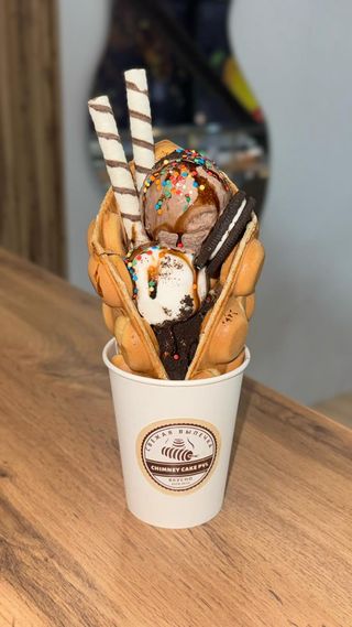 Гонконгская вафля С мороженым (250г)