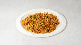 111. Pirjana riža s jajima