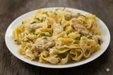 Паста Фетучини с грибами и курицей (350г)