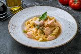 Фетучини с семгой (350г)