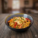 Удон с креветками пшеничная лапша (350г)