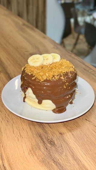 Шоколадный японский панкейк (200г)