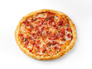 Пицца чили с охотничьими колбасками (30см)