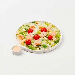 Цезарь с креветками (230г)