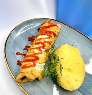 Бризоль с пюре (400г)