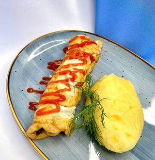 Бризоль с пюре (400г)