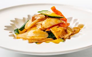 124. Gnocchi di riso con verdure