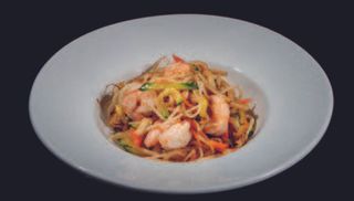 124 Yaki udon gamberi e verdure