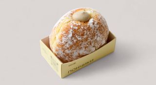 Банановый пончик