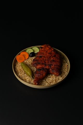 12. BBQ курица с рисом острый half