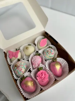Клубника в шоколаде №3 (9шт/270г)