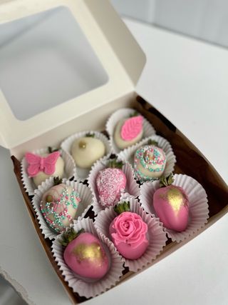 Клубника в шоколаде №3 (9шт/270г)