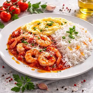 Блюдо с Креветками (200г)