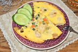 Омлет с куриной грудкой (350г)