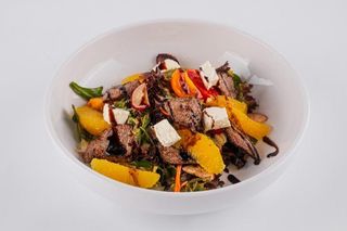 Салат с говяжей вырезкой