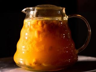 Домашний чай облепиха-розмарин (600мл)