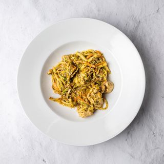 Piletina pesto povrće