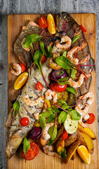 Рыбный сет в хоспере (4-6 чел\ 2400г)