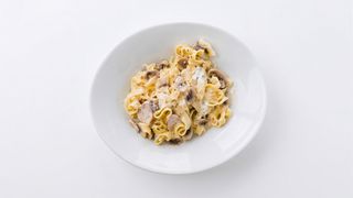 Фетучини с курицей и грибами (365г)