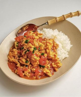 （#15）Pirinač sa jajima i paradajzom