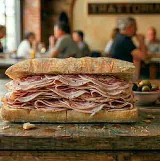 Panino tutto pancetta