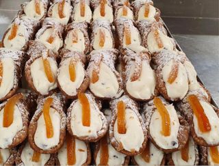XXL Vassoio cannoli panarea alla ricotta 15 pezzi