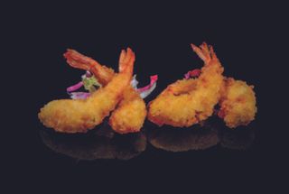 160 Gamberetti impanati fritti