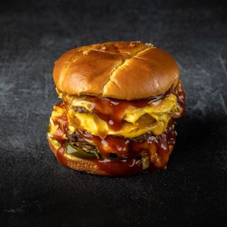 BBQ Jalapeno Smash Burger Triple - Triple