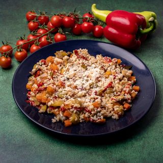 Integralni rižoto sa povrćem