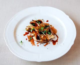 Филе говядины на гриле, с трюфельным соусом (300г)