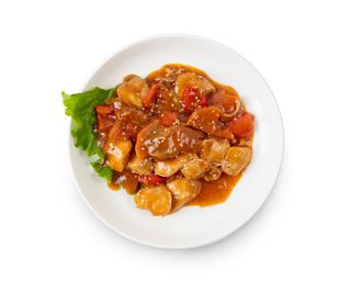 Курица терияки с овощами (300г)