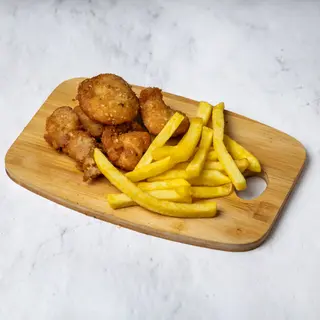 Susam piletina 150g sa pomfritom