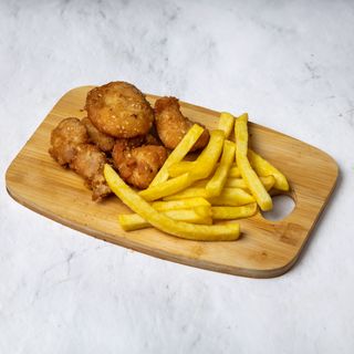 Susam piletina 150g sa pomfritom