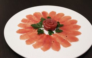 19 Carpaccio di tonno 6 pezzi 