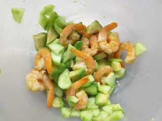 19. Gamberetti con sedano