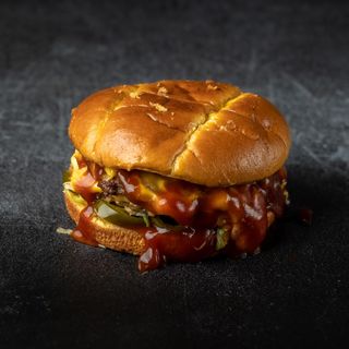 BBQ Jalapeno Smash Burger Double